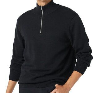 Line 48 Black Zippered Sweater Size M